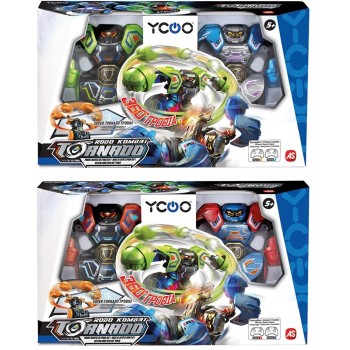 As company Silverlit Ycoo Kombat 360 Tornado Set Of 2 RC Robot Fighters For Ages 5+ 7530-86883 4891813868835