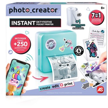 As company Photo Creator Instant Φορητός Εκτυπωτής Για Ηλικίες 8+ 1863-70607 3555801706172