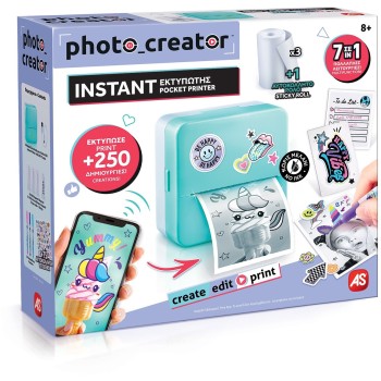 As company Photo Creator Instant Portable Printer for Ages 8+ 1863-70607 3555801706172