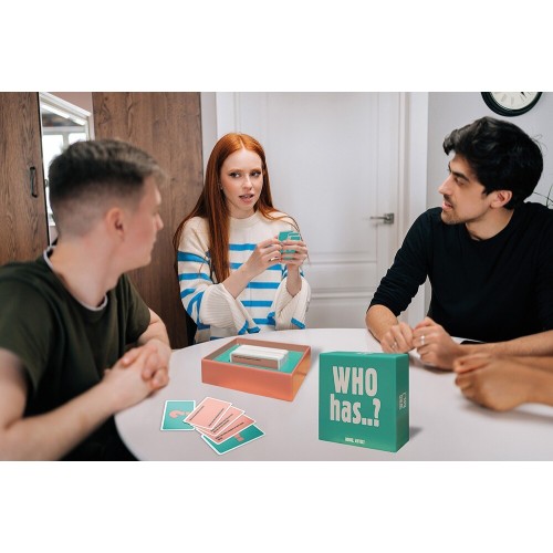 As company AS Games Επιτραπέζιο Παιχνίδι Gift Games Who Has? Για Ηλικίας 15+ Χρονών και 3-6 παίκτες 1040-24803 5203068248031