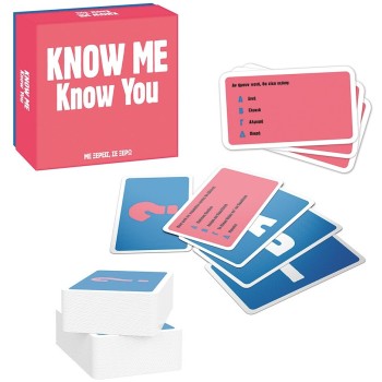 As company AS Games Επιτραπέζιο Παιχνίδι Gift Games Know Me Know You για Ηλικίας 15+ Χρονών και 3-6 παίκτες 1040-24802 520306824
