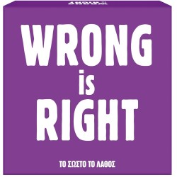 As company AS Games Επιτραπέζιο παιχνίδι Gift Games Wrong Is Right Για Ηλικίας 15+ Χρονών και 2-6 παίκτης 1040-24801 52030682480