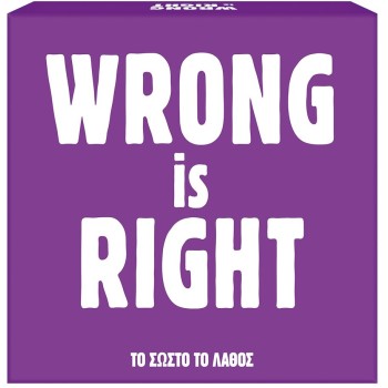 As company AS Games Επιτραπέζιο παιχνίδι Gift Games Wrong Is Right Για Ηλικίας 15+ Χρονών και 2-6 παίκτης 1040-24801 52030682480