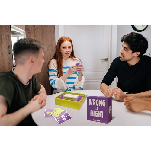 As company AS Games Επιτραπέζιο παιχνίδι Gift Games Wrong Is Right Για Ηλικίας 15+ Χρονών και 2-6 παίκτης 1040-24801 52030682480