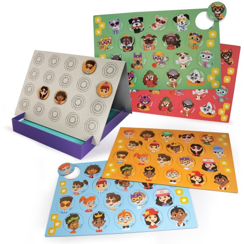 As company AS Magnet Box Who Is Hiding? 84 Educational Paper Magnets For Ages 5+ 1029-64060 5203068640606