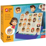 As company AS Magnet Box Ποιος Κρύβεται? 84 Εκπαιδευτικοί Χάρτινοι Μαγνήτες Για 5+ Χρονών 1029-64060 5203068640606