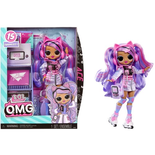 MGA Entertainment L.O.L. Surprise LOL Surprise OMG Ace Fashion Doll 510383-EUC 035051510383