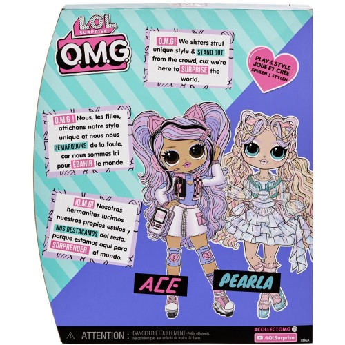 MGA Entertainment L.O.L. Surprise OMG Κούκλα - Ace 510383-EUC 035051510383