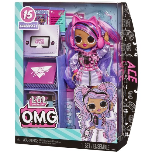 MGA Entertainment L.O.L. Surprise OMG Κούκλα - Ace 510383-EUC 035051510383