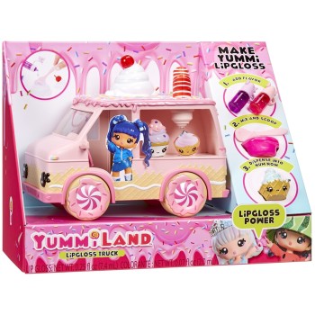 MGA Entertainment Yummiland Lipgloss Truck 541073-EUC 035051541073