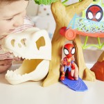 Hasbro Spiderman Marvel Spidey and His Amazing Friends Dino Webs Treehouse Playset F9477 5010996234896