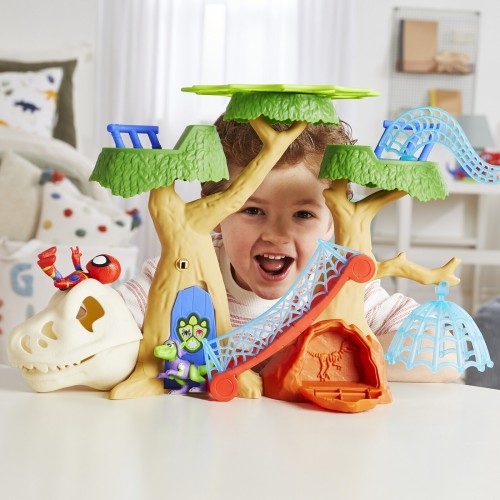 Hasbro Spiderman Marvel Spidey and His Amazing Friends Dino Webs Treehouse Playset F9477 5010996234896