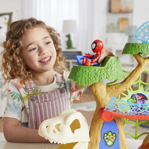 Hasbro Spiderman Marvel Spidey And His Amazing Friends Dino Webs Playset F9477 5010996234896
