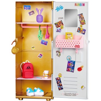 MGA Entertainment Rainbow High Locker Playset 507420-EUC 035051507420