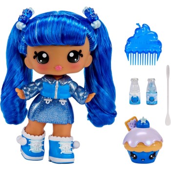 MGA Entertainment Yummiland Μεγάλη Κούκλα 25 Εκ. + Lipgloss Pet- Rory Blueberry 120803-EUC 035051120803