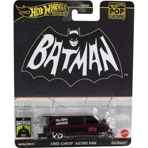 Mattel Hot Wheels Pop Culture Batman 1985 Chevy Astro Van HXD63 / HVJ48 194735205288