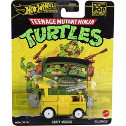 Mattel Hot Wheels Συλλεκτικα Αυτοκινητάκια - Pop Culture Hw Tmnt Party Wagon Όχημα Παιχνίδι HXD63 / HXF04 194735227860
