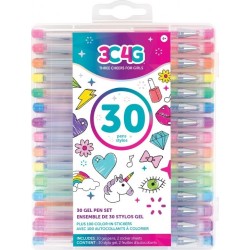 Make It Real 3C4g | 30 Gel Pen Set 57172 638241571722