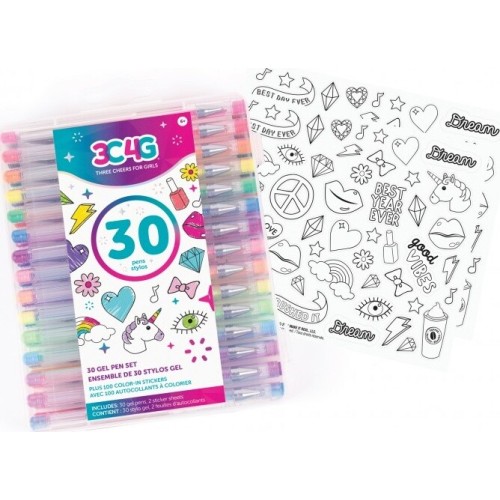 Make It Real 3C4g | 30 Gel Pen Set 57172 638241571722