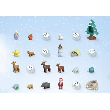Playmobil Junior: Advent Calendar Snowy Christmas 70297 4008789702975