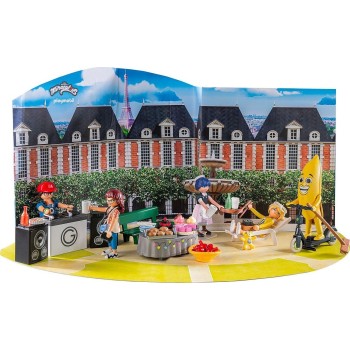 Playmobil Χριστουγεννιάτικο Ημερολόγιο Miraculous - Πάρτι Στο Παρίσι 71344 4008789713445