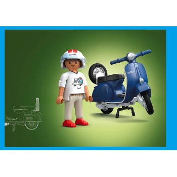 Playmobil 1969 Vespa 150 Sprint Veloce, Blue 71622 4008789716224
