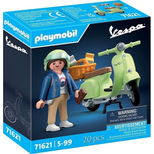 Playmobil 1969 Vespa 150 Sprint Veloce, Light Green 71621 4008789716217