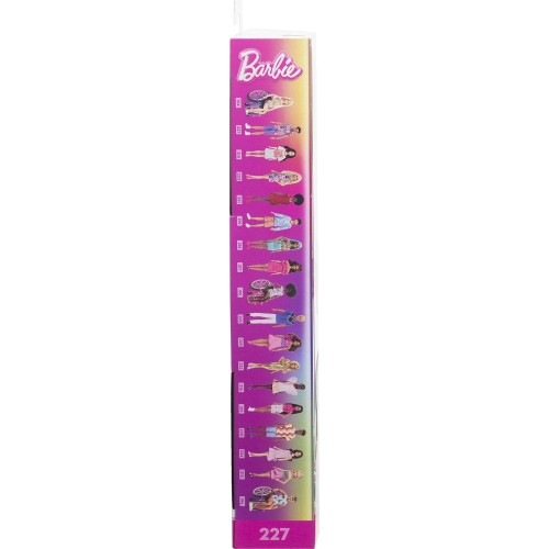 Mattel Barbie Fashionistas Doll 227 With Outfit Inspired By The Totally Hair Look, Brunette With Short Beard & Slender Body Type