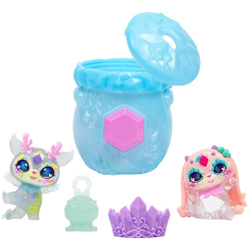 Giochi Preziosi Magic Mixies Magic Pixlings S4 - 2 Φιγούρες Magicus Py Σε Mini Μαγικό Καζάνι 2 Pack-1Τμχ MGX17000 8056379165019