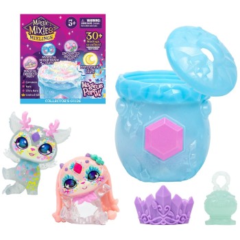 Giochi Preziosi Magic Mixies Magic Pixlings s4 - 2 Magicus py Figures in Cauldron MGX17000 8056379165019