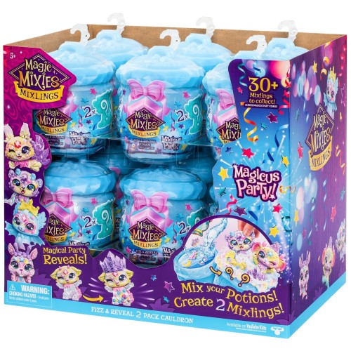 Giochi Preziosi Magic Mixies Magic Pixlings S4 - 2 Φιγούρες Magicus Py Σε Mini Μαγικό Καζάνι 2 Pack-1Τμχ MGX17000 8056379165019