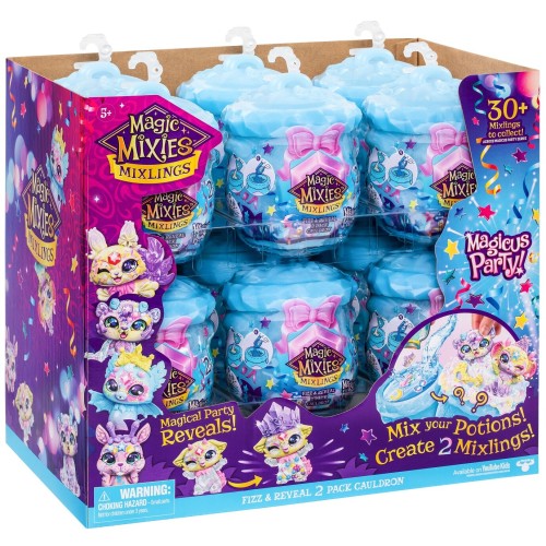 Giochi Preziosi Magic Mixies Magic Pixlings S4 - 2 Φιγούρες Magicus Py Σε Mini Μαγικό Καζάνι 2 Pack-1Τμχ MGX17000 8056379165019
