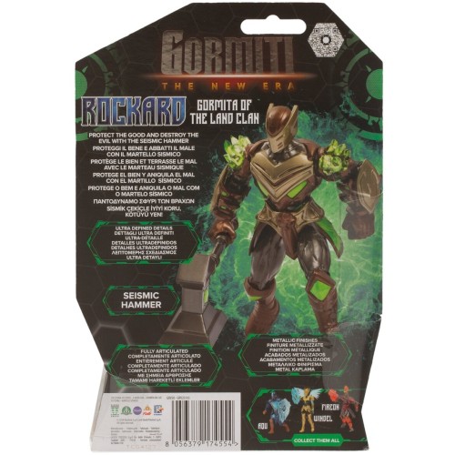 Giochi Preziosi Gormiti The New Era Figure 15Cm. Rockard - Gormita Of The Land Clan 15Cm GRV20000 / GRV20300 8056379174554