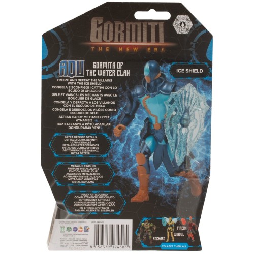 Giochi Preziosi Gormiti The New Era Φιγούρα Aqu - Gormita Of The Water Clan 15Cm GRV20000 / GRV20400 8056379174585