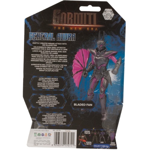 Giochi Preziosi Gormiti The New Era - Φιγούρα Villain - General Audra 15Cm GRV21000 / GRV21300 8056379174721