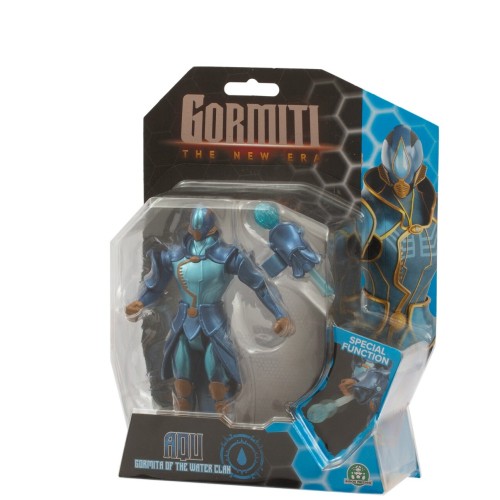 Giochi Preziosi Gormiti The New Era - Φιγούρα Aqu - Gormita Of The Water Clan Με Λειτουργίες 15Cm GRV22000 / GRV22400 8056379174