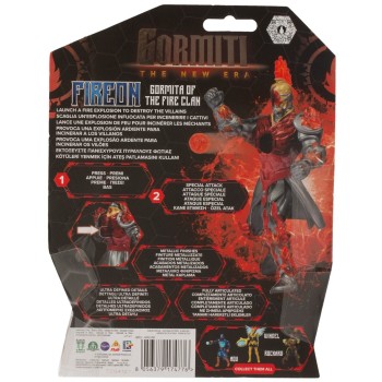 Giochi Preziosi Gormiti The New Era - Φιγούρα Fireon - Gormita Of The Fire Clan Με Λειτουργίες 15Cm GRV22000 / GRV22300 80563791