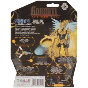 Giochi Preziosi Gormiti The New Era - Φιγούρα Windel - Gormita Of The Air Clan Με Λειτουργίες 15Cm GRV22000 / GRV22000 805637917