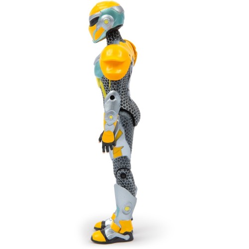 Figurine Gormiti 15 Cm – Windel Articulé Avec Arme, Modèle Air, Collection Compatible, Dès 4 Ans