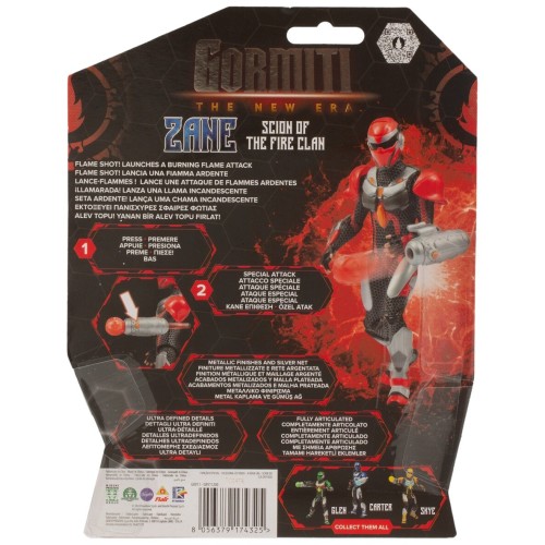 Giochi Preziosi Gormiti The New Era - ZANE Figure Scion 15Cm. Accessories And Functions GRV11000 / GRV11200 8056379174325