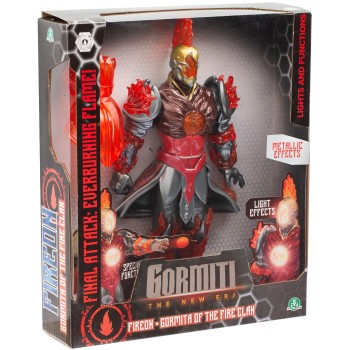Giochi Preziosi Gormiti The New Era - Fireon - Gormita Of The Fire Clan Gormiti 27Cm Accessories And Functions GRV07000 / GRV073