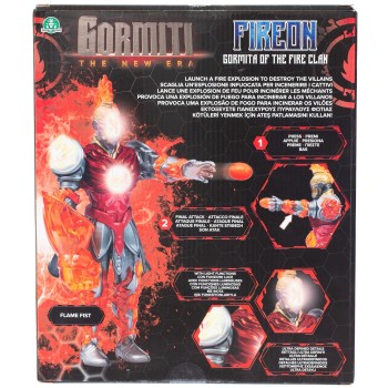 Giochi Preziosi Gormiti The New Era - Fireon - Gormita Of The Fire Clan Gormiti 27Cm Accessories And Functions GRV07000 / GRV073
