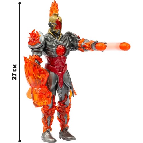 Giochi Preziosi Gormiti The New Era - Φιγούρα Fireon - Gormita Of The Fire Clan Με Αξεσουάρ Μάχης Λειτουργίες 27Cm GRV07000 / GR
