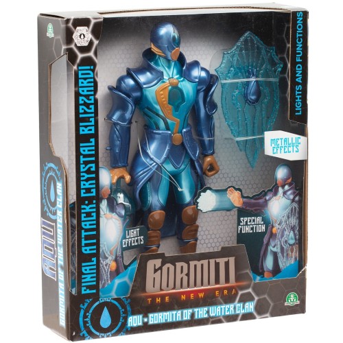 Giochi Preziosi Gormiti The New Era - Fig. Aqu - Gormita Of The Water Clan 27Cm Accessories And Functions GRV07000 / GRV07100 80
