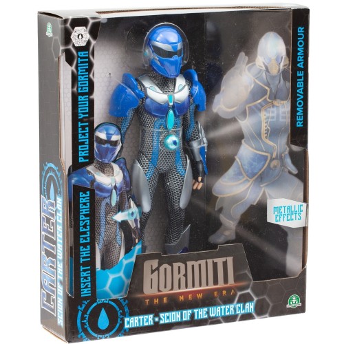 Giochi Preziosi Gormiti The New Era - Fig. Carter- Scion Of The Water Clan 27Cm With Hologram Function GRV05000 / GRV05100 80563