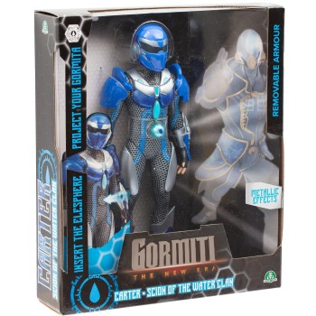 Giochi Preziosi Gormiti The New Era - Fig. Carter- Scion Of The Water Clan 27Cm With Hologram Function GRV05000 / GRV05100 80563