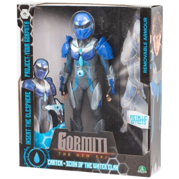 Giochi Preziosi Gormiti The New Era - Fig. Carter- Scion Of The Water Clan 27Cm With Hologram Function GRV05000 / GRV05100 80563