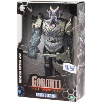 Giochi Preziosi Gormiti The New Era - Φιγούρα Villain - Baron Durghon Με Αξεσουάρ Μάχης 27Cm GRV09401 / GRV09101 8056379174523