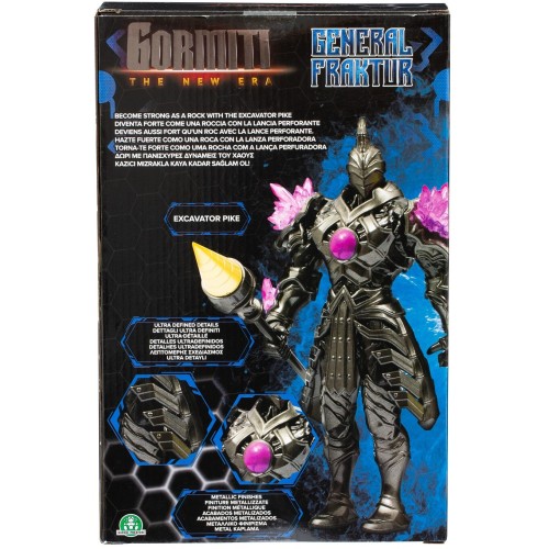 Giochi Preziosi Gormiti The New Era - Φιγούρα Villain - General Fraktur Με Αξεσουάρ Μάχης 27Cm GRV09401 / GRV09201 8056379174516