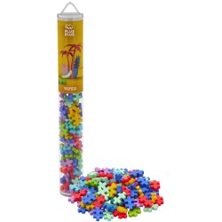 Plus-Plus Tropical mix Bricks 100 Pieces 4264 5710409106825